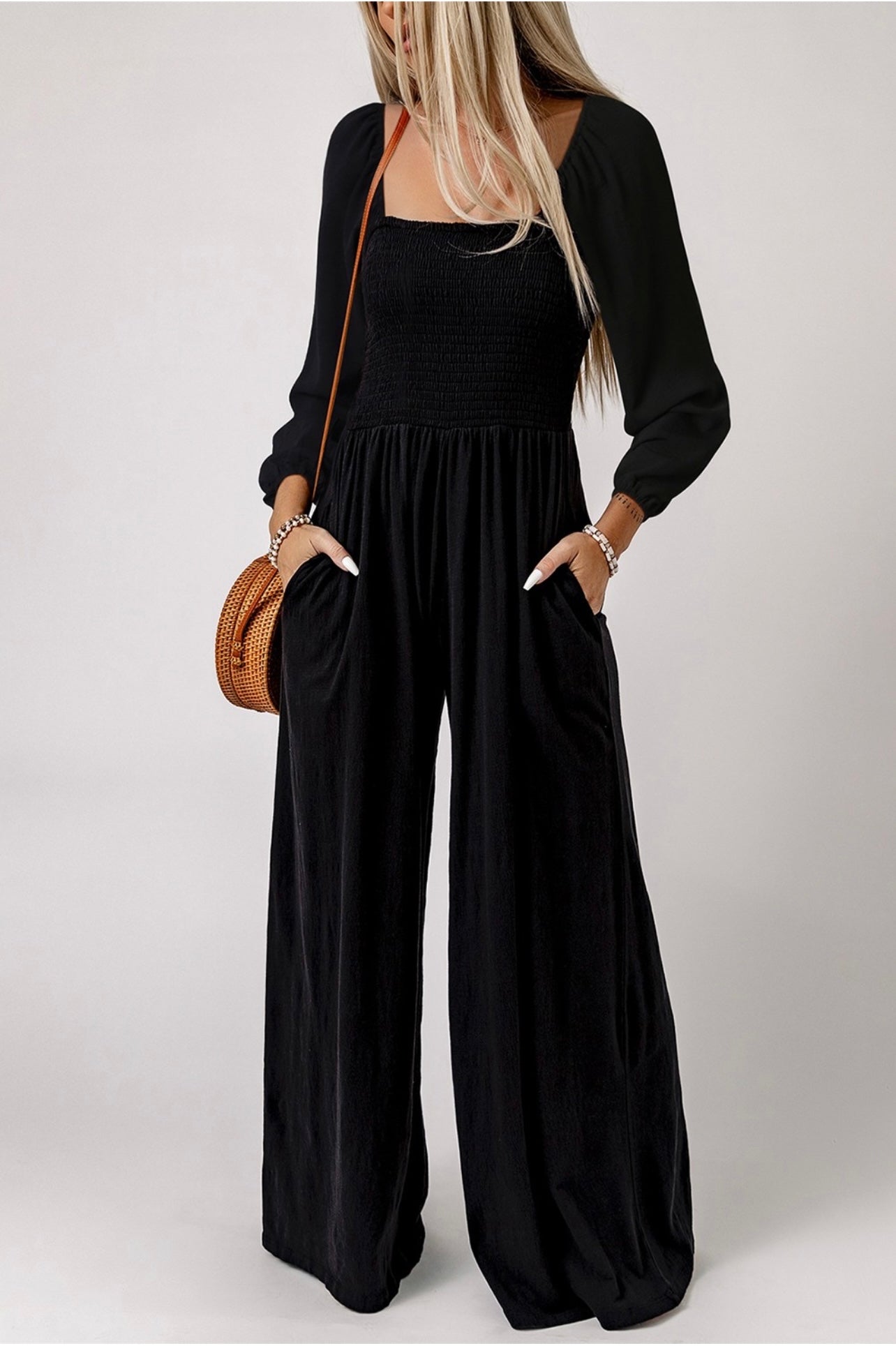 The Classic Wide Leg Jumpsuit