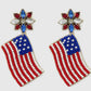 Flag Earrings