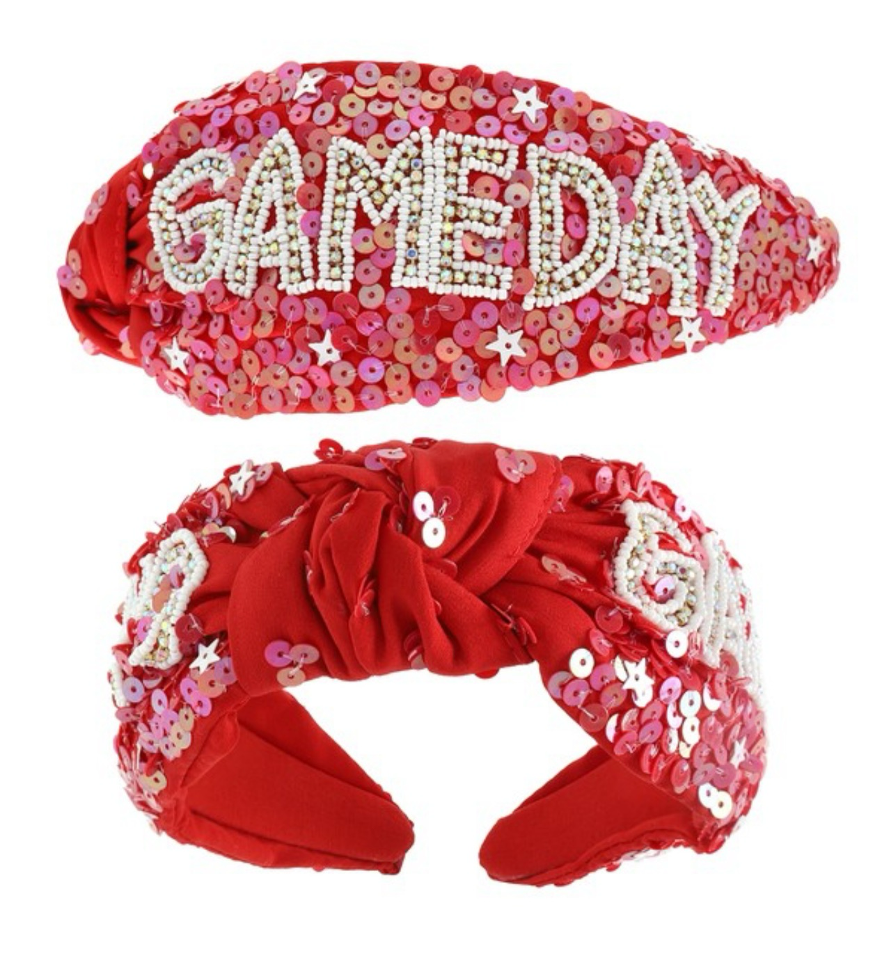 Gameday beaded headband!