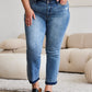 Judy Blue Full Size Release Hem Cropped Bootcut Jeans