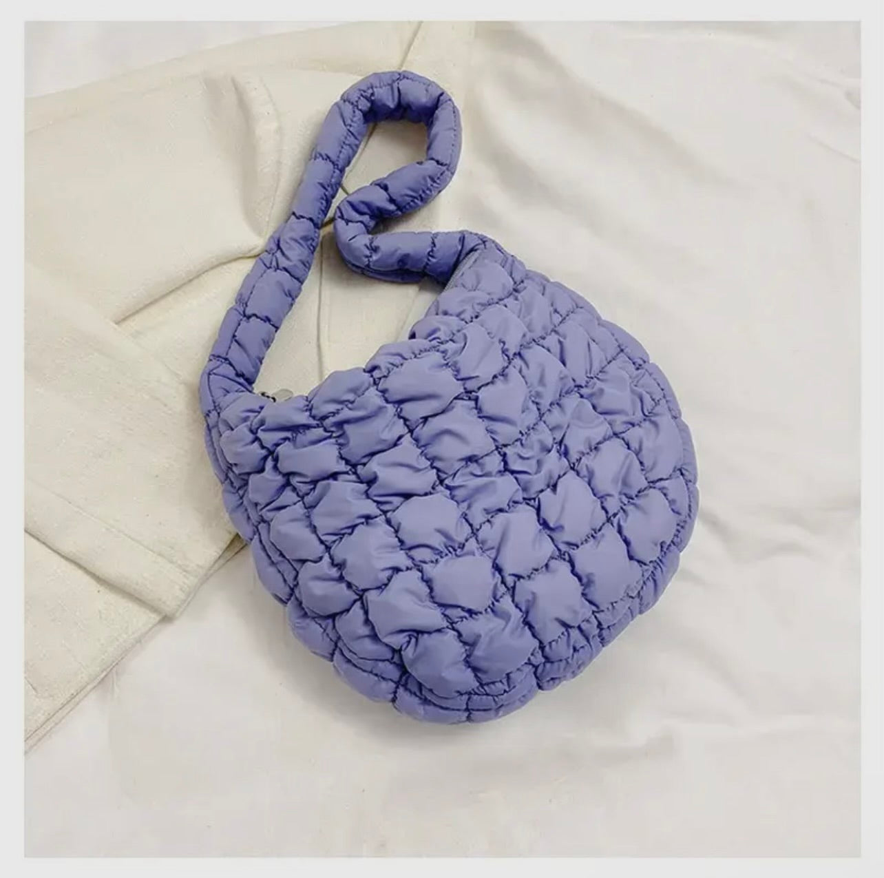 Puffer Slouch Tote Bag