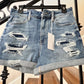 Vervet blue Jean shorts