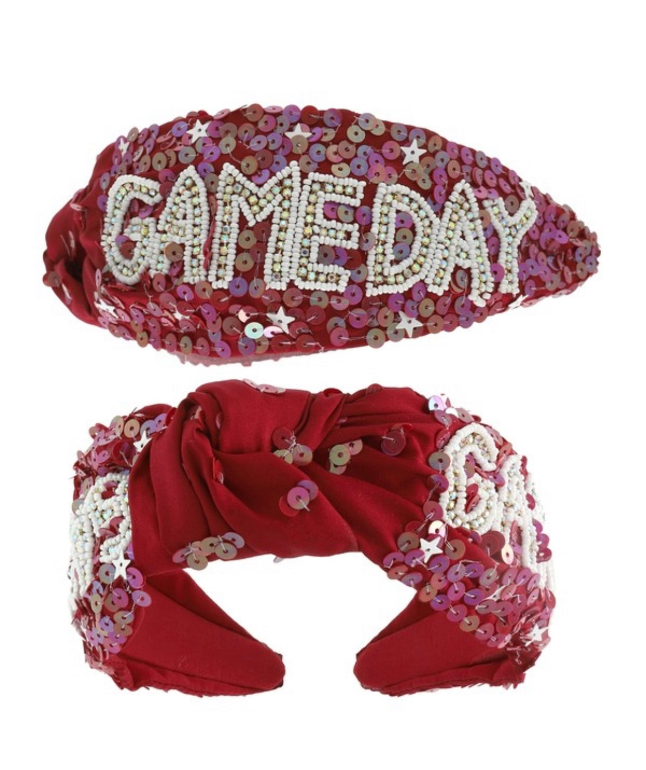 Gameday beaded headband!