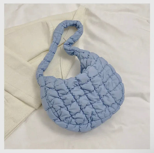 Puffer Slouch Tote Bag