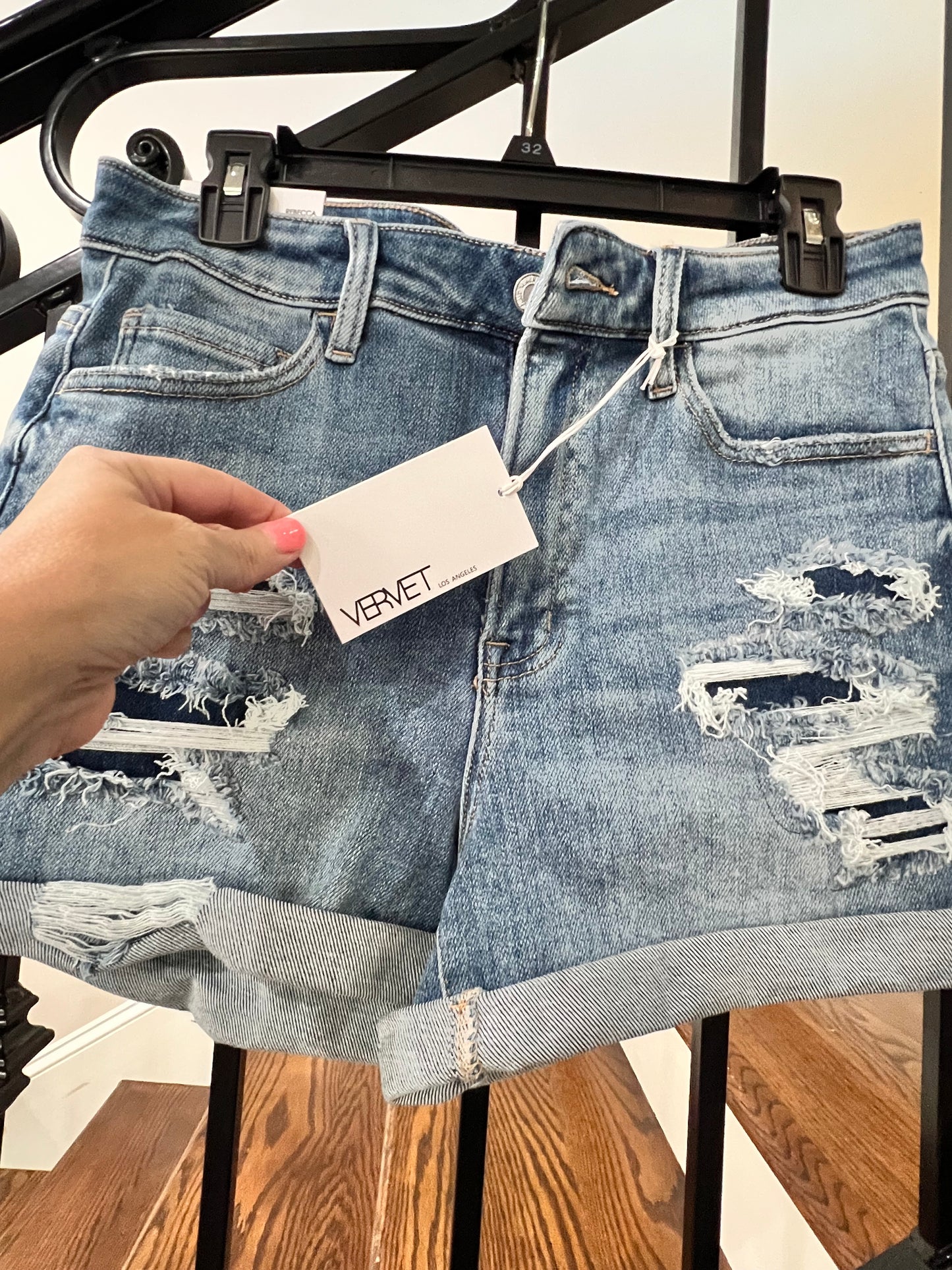 Vervet blue Jean shorts