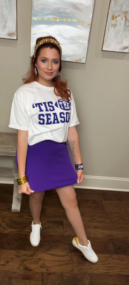 Party In The Front Skort(2 Colors)