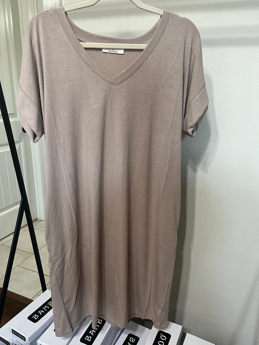 Mocha Midi Dress