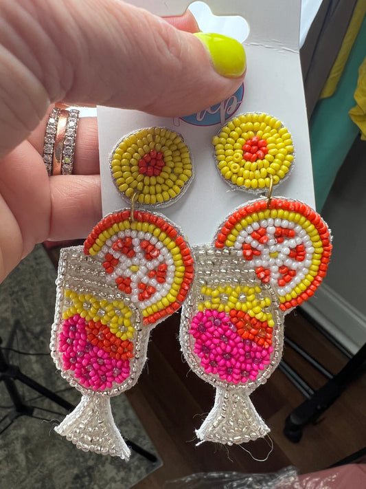 Sippin Sunset earrings