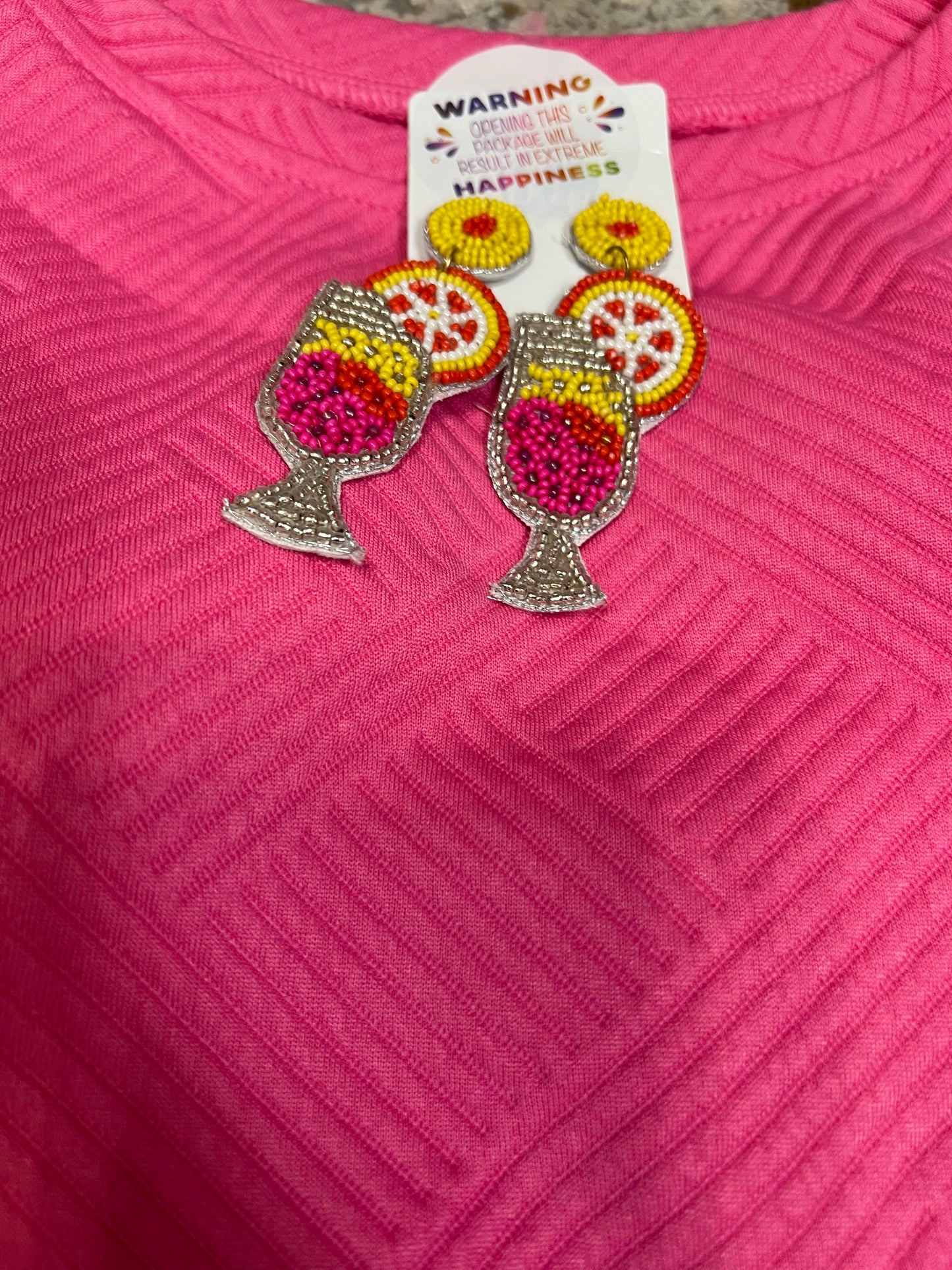 Sippin Sunset earrings